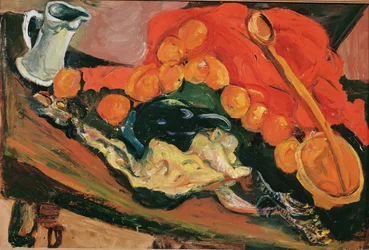 Asetelma kalkkunan kanssa, 1926